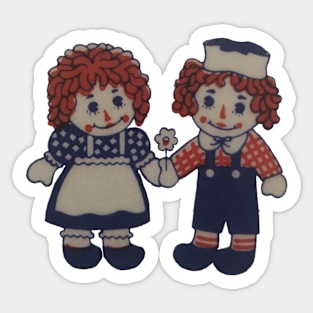 Raggedy Love Sticker